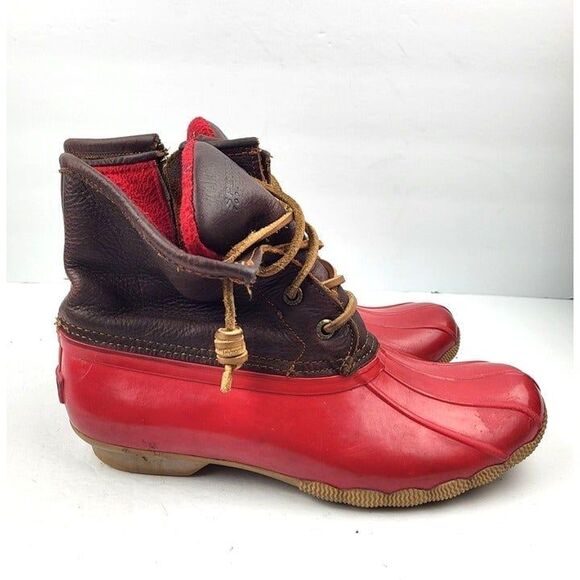 Women's Sperry Top-Sider Saltwater Duck‎ Boot - Size 7 - Picture 3 of 9
